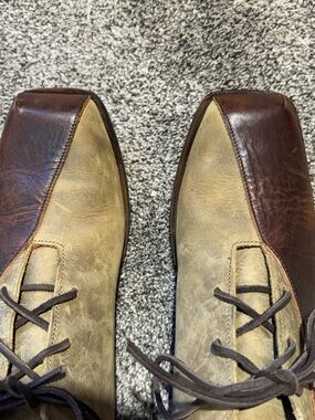 CYDWOK (Sidewalk) Bumper Men’s Leather Boots Size 46 (12 US) Brown/Olive USA